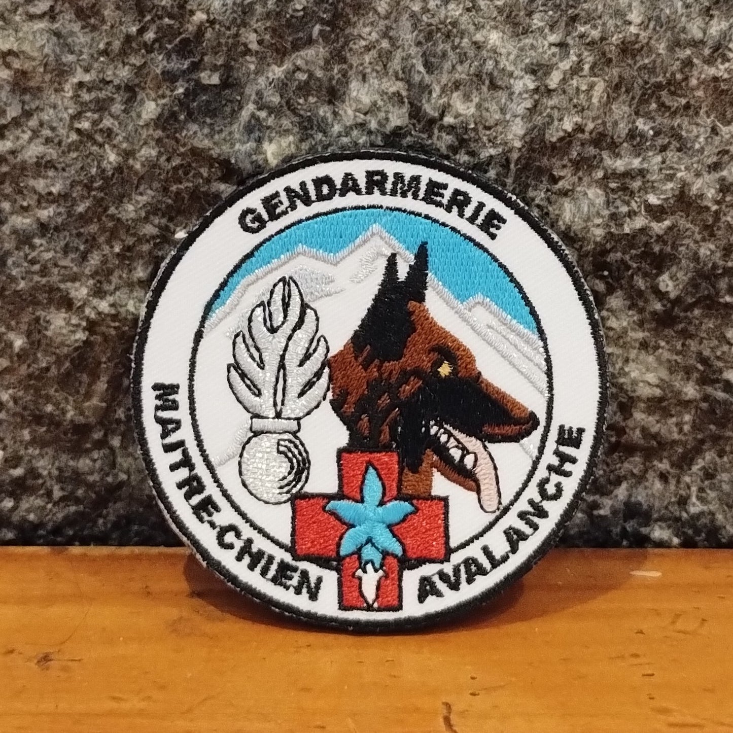 Ecusson Maître chien d'avalanche