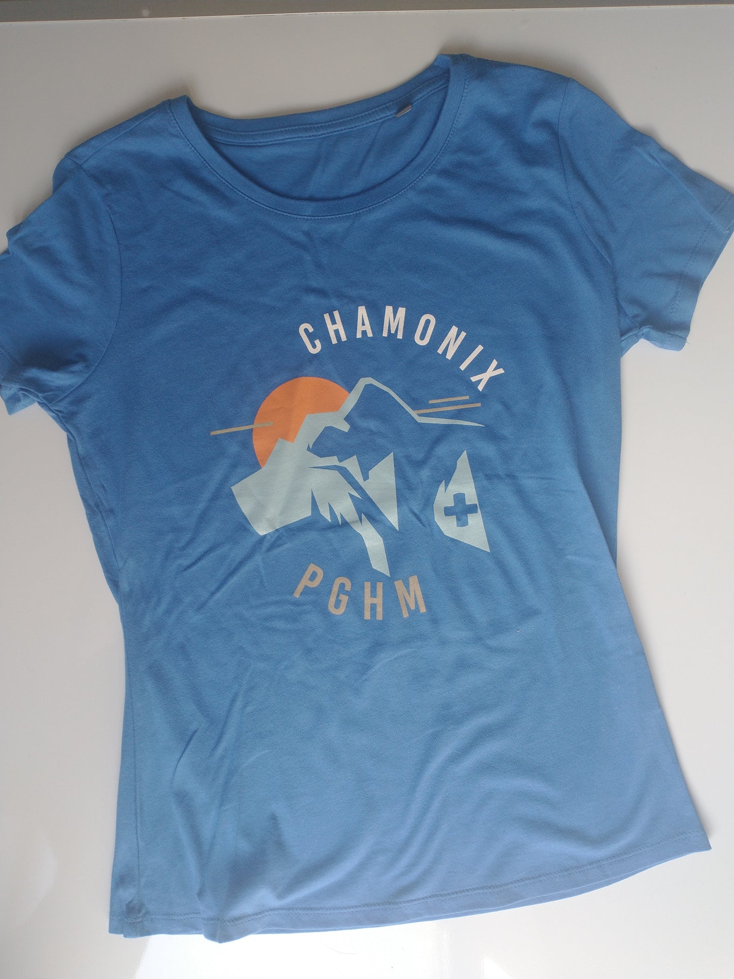 T-shirt femme logo "montagne"