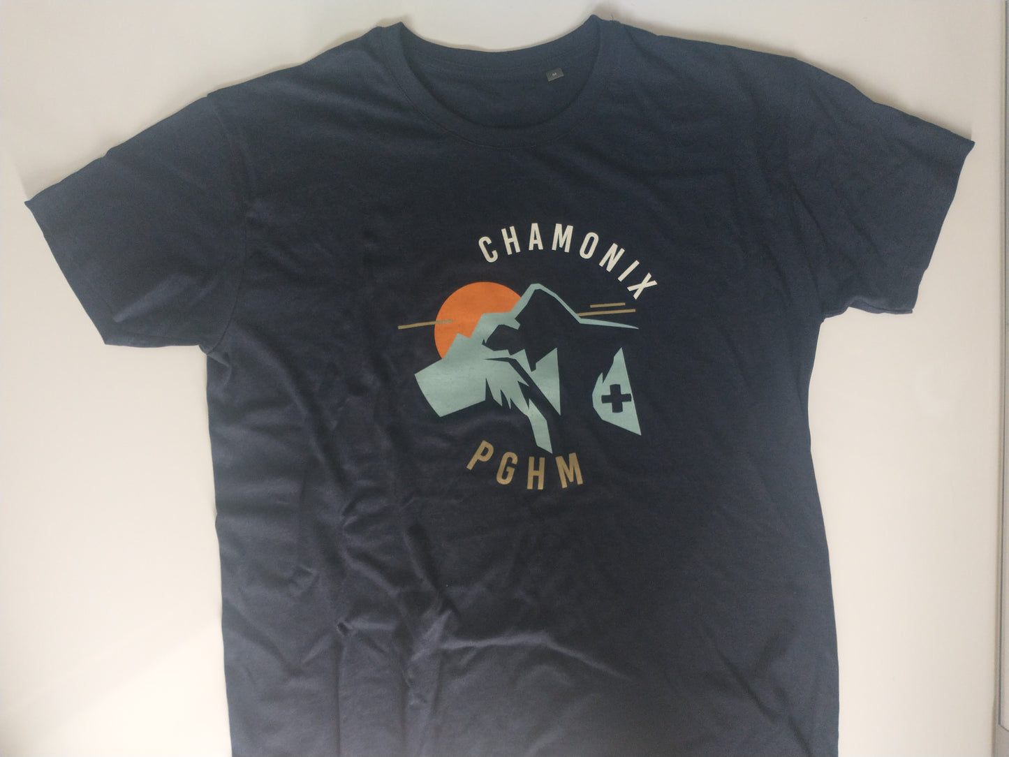 T-shirt homme logo "montagne"