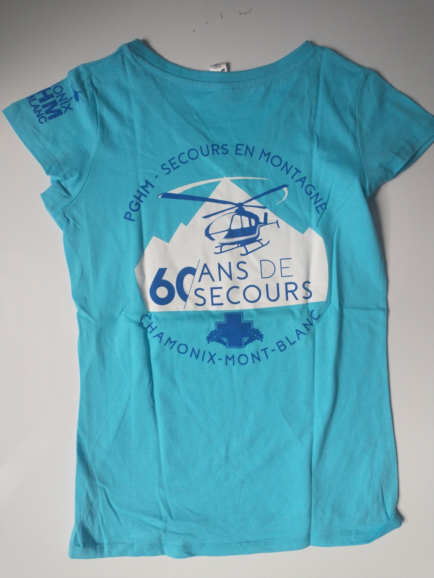T-shirt femme "60 ans de secours"